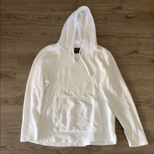 Abercrombie Hoodie - White